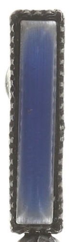 Bild für Ohrstecker baumelnd Daily Desire Blau  