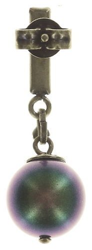 image pour Clou d'oreille pendant Daily Desire Marron / Vert  