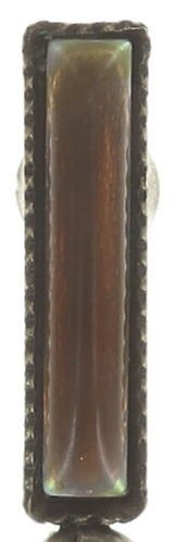 image pour Clou d'oreille pendant Daily Desire Marron / Vert  