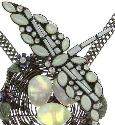 image for Necklace Dragon Nest White  size L