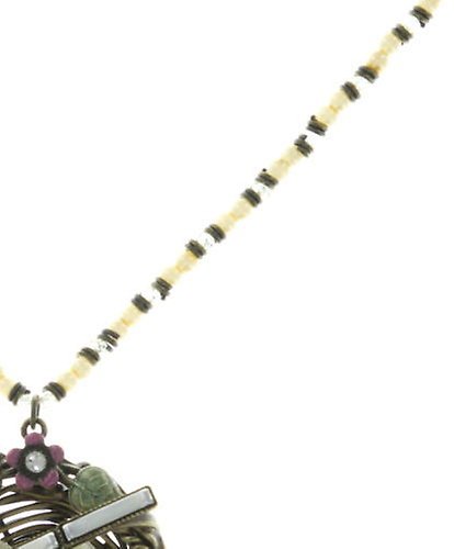 image for Necklace Pendant Dragon Nest White  size S