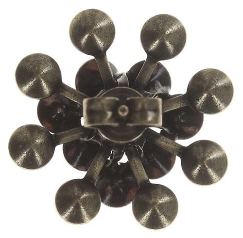 image pour Clou d'oreille Magic Fireball Marron / Orange  Classic Size (21mm Ø)