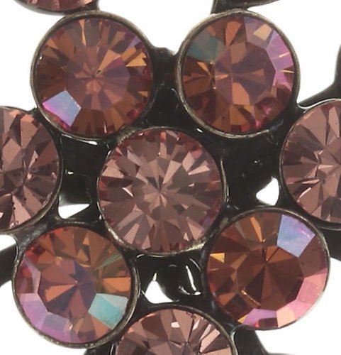 image pour Clou d'oreille Magic Fireball Marron / Orange  Classic Size (21mm Ø)