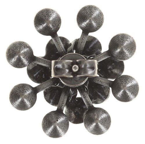 image for Earring Stud Magic Fireball White  Classic Size (21mm Ø)