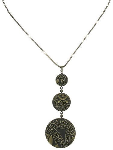 image for Necklace Pendant (Long) Studio 54 Green  size L,S,XS