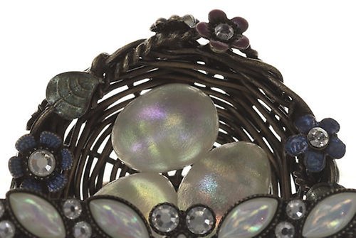 image for Ring Dragon Nest White  size M