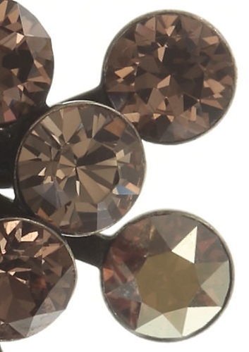 Bild für Ohrringe mit Brisur Magic Fireball Braun  Classic Size (21mm Ø)