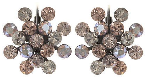 Bild für Ohrringe mit Brisur Magic Fireball Beige  Classic Size (21mm Ø)