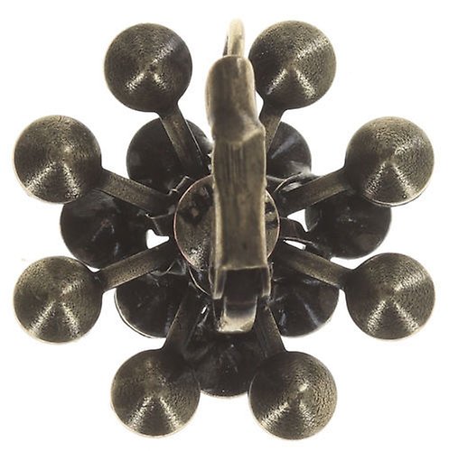 image pour Boucles d'oreilles Eurowire Magic Fireball Vert / Gris  Classic Size (21mm Ø)