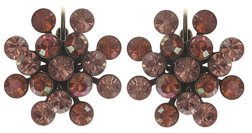 image pour Boucles d'oreilles Eurowire Magic Fireball Marron / Orange  Classic Size (21mm Ø)