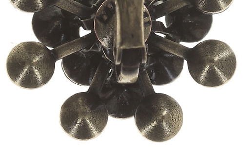 image for Earring eurowire Magic Fireball Brown / Orange  Classic Size (21mm Ø)