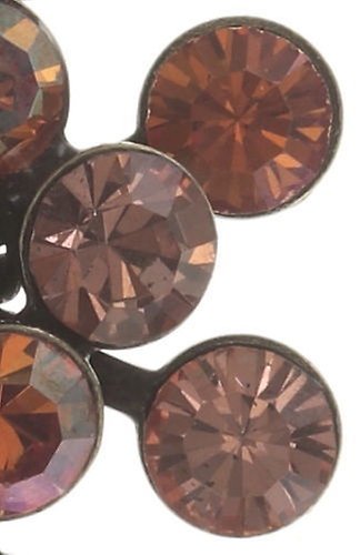 image for Earring eurowire Magic Fireball Brown / Orange  Classic Size (21mm Ø)
