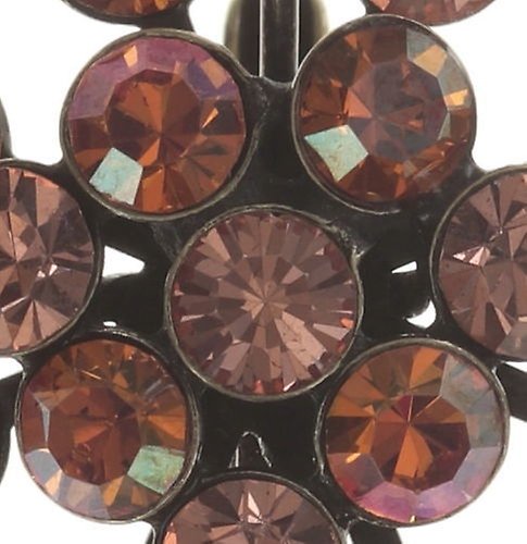 image pour Boucles d'oreilles Eurowire Magic Fireball Marron / Orange  Classic Size (21mm Ø)