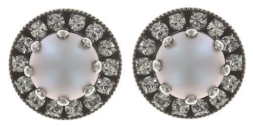 image for Earring Stud Simply Beautiful White  