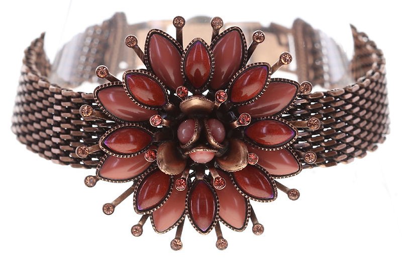 image pour Bracelet Lotus Flower Rouge  size L
