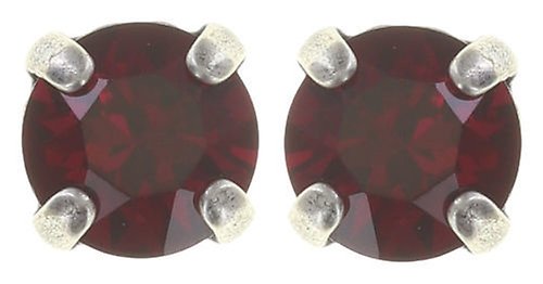 image pour Clou d'oreille Black Jack Rouge ruby SS 29