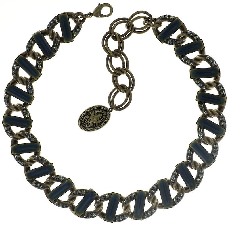 Bild für Halskette Heavy Metals Blau / Grün  