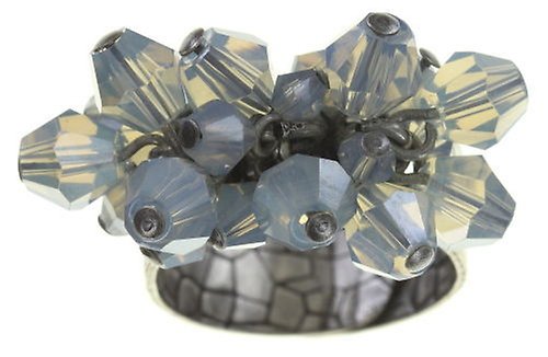 image pour Anneau Jumping Beads Bleu Clair  