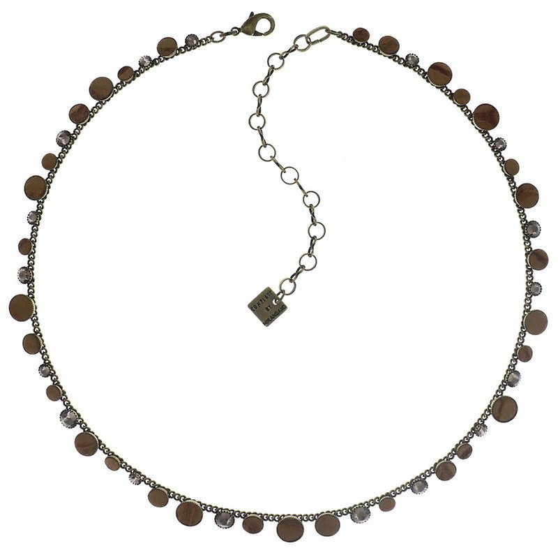 image pour Collier Planet River Marron Clair  