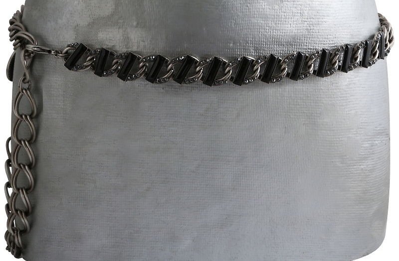 image pour Collier / Ceinture Heavy Metals Noir  