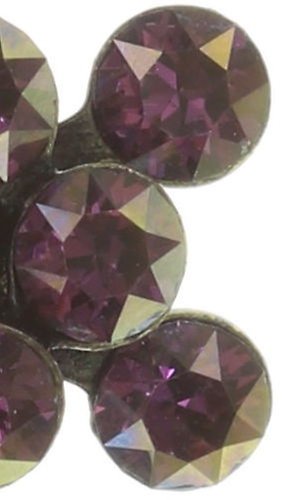 image for Earring Eurowire Magic Fireball Lila crystal lilac shadow mini