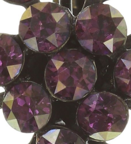 Bild für Ohrringe mit Brisur Magic Fireball Lila crystal lilac shadow mini