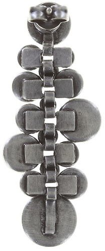 image pour Clou d'oreille pendant Planet River Marron  