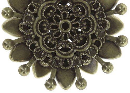 image pour Clou d'oreille Lotus Flower Blanc  size M