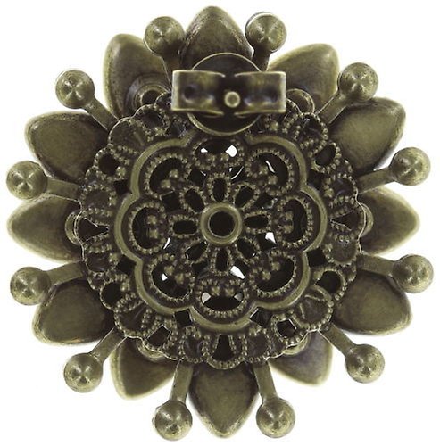 image pour Clou d'oreille Lotus Flower Blanc  size M