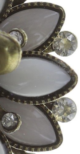 image pour Clou d'oreille Lotus Flower Blanc  size M