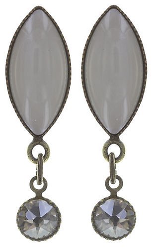 image pour Clou d'oreille pendant Lotus Flower Blanc  