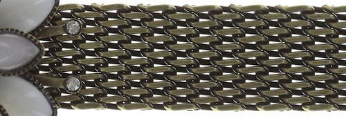 image for Bracelet Lotus Flower White  size L