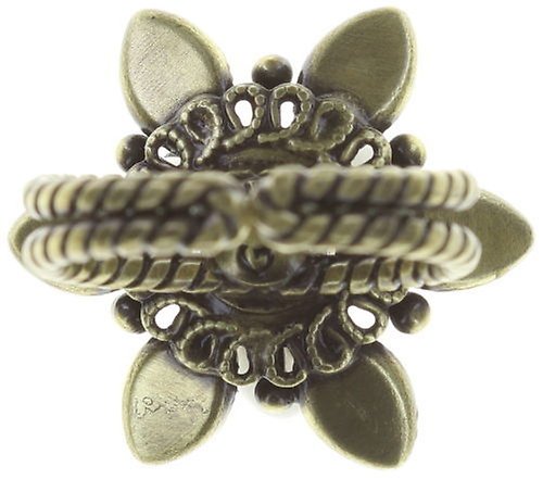 image for Ring Lotus Flower White  size S