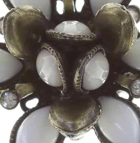 Bild für Ring Lotus Flower Weiß  Größe S