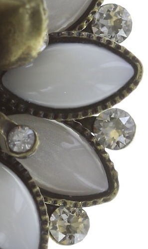 image for Ring Lotus Flower White  size M