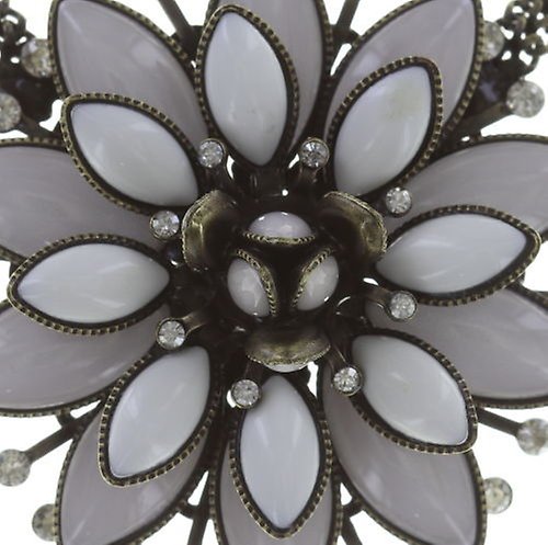 image pour Collier Lotus Flower Blanc  size XL