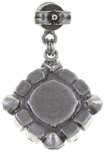 image pour Clou d'oreille pendant Velvet Glitz Bleu / Lila  