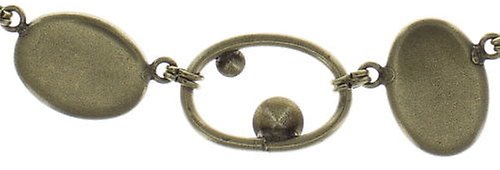 image pour Collier Oval in Concert Gris  