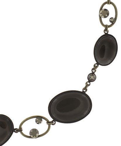 image pour Collier Oval in Concert Gris  