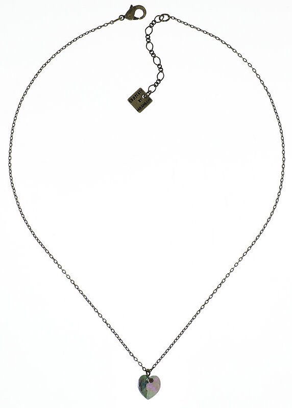 image pour Collier pendant Hearts for Us Vert / Lila  