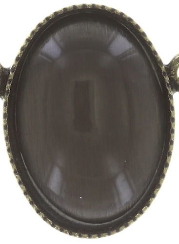 image for Necklace Oval in Concert Grey  