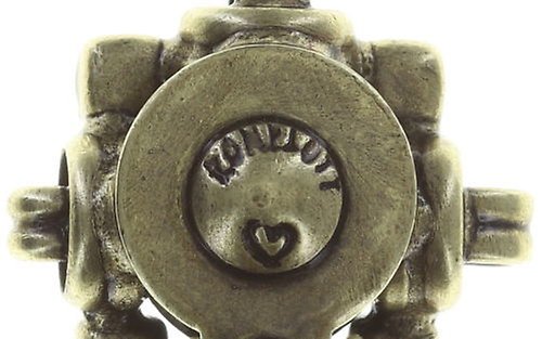 image pour Boucles d'oreilles Clip Aztec Jaune  