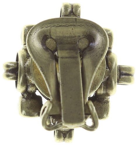 image for Earring Clip Aztec Yellow  