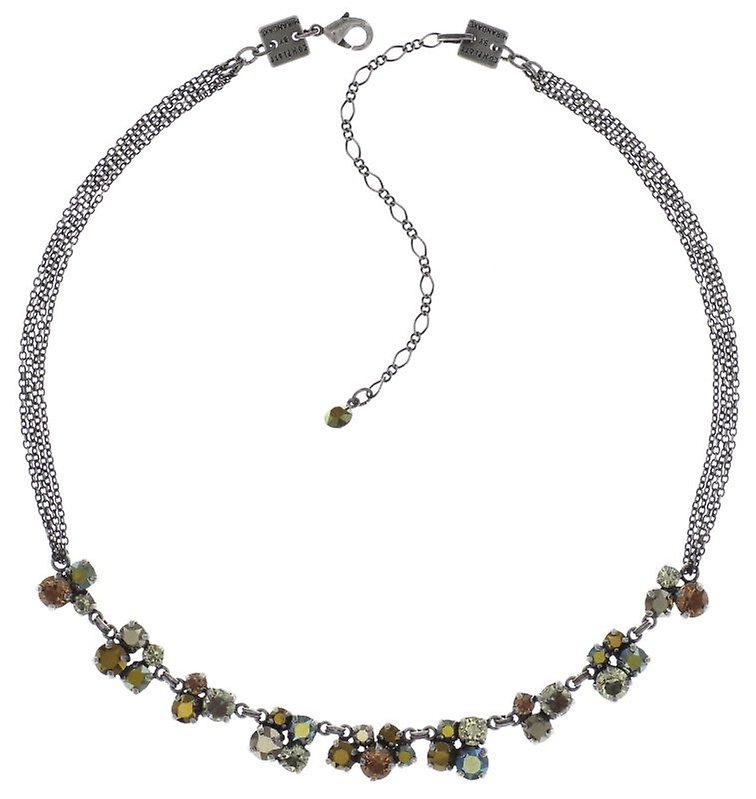 image for Necklace Ballroom Classic Glam Brown  