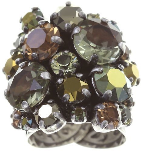 image pour Anneau Ballroom Classic Glam Marron  