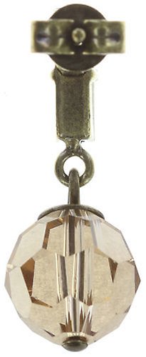 Bild für Ohrstecker baumelnd Spider Daisy - Daisy Spider Braun Kristall goldener Schatten 