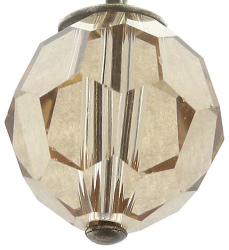 Bild für Ohrstecker baumelnd Spider Daisy - Daisy Spider Braun Kristall goldener Schatten 