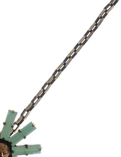 image pour Collier pendant (long) Spider Daisy - Daisy Spider Marron / Vert  