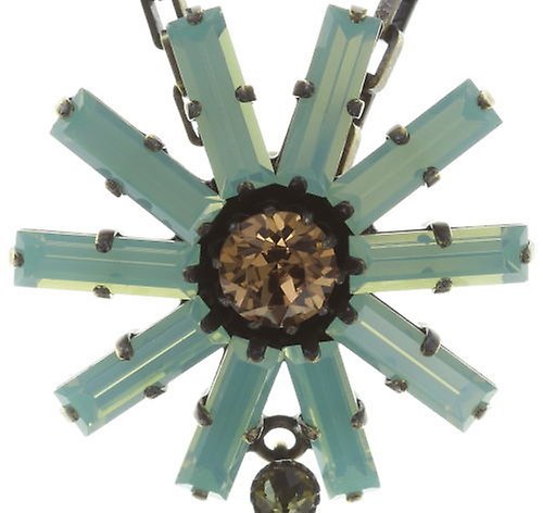 image pour Collier pendant (long) Spider Daisy - Daisy Spider Marron / Vert  