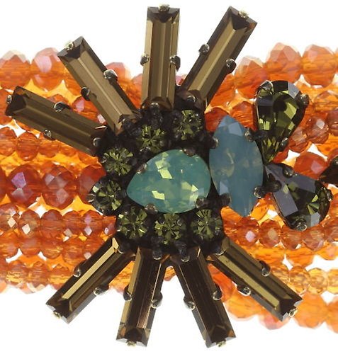 image for Bracelet Spider Daisy - Daisy Spider Brown / Green  